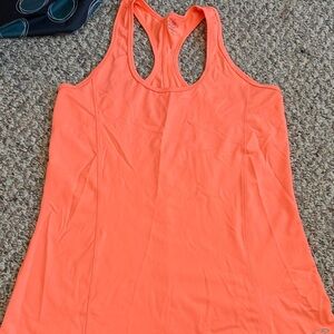 Champion Women's Neon Orange Tank Top